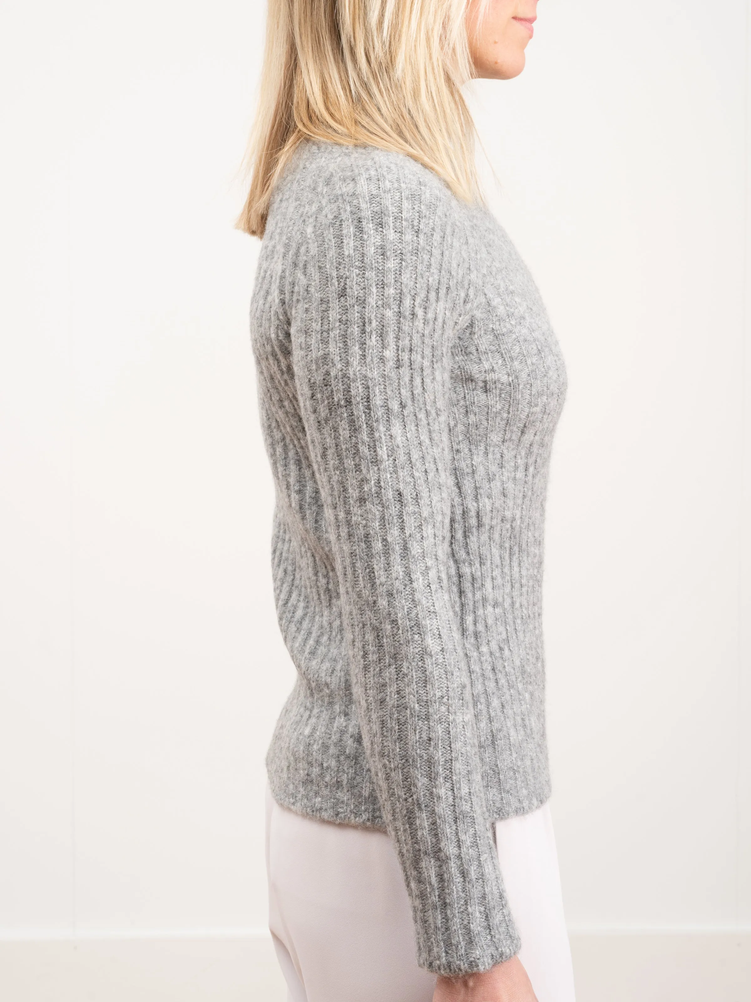 merino ribbed turtleneck