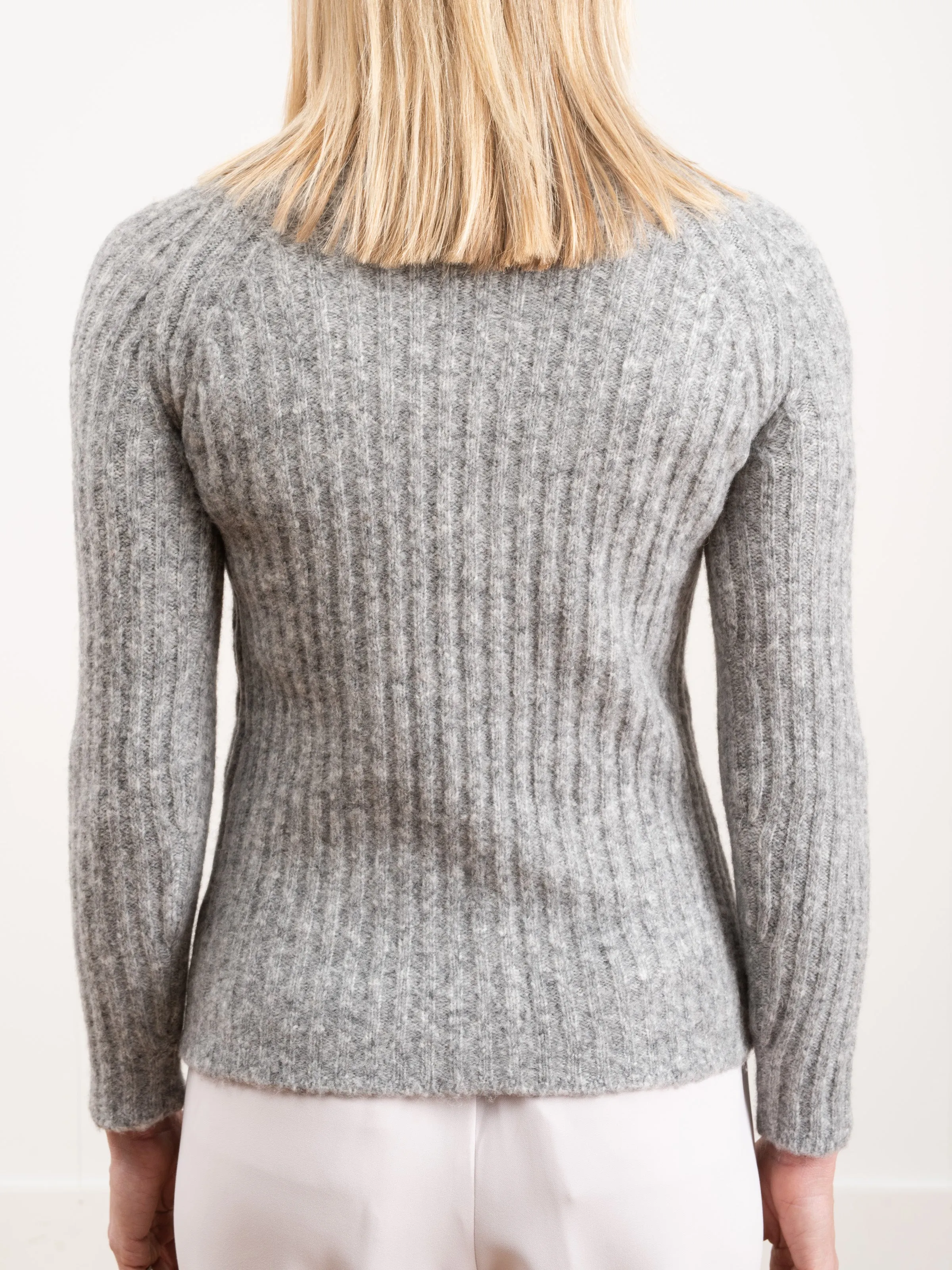 merino ribbed turtleneck