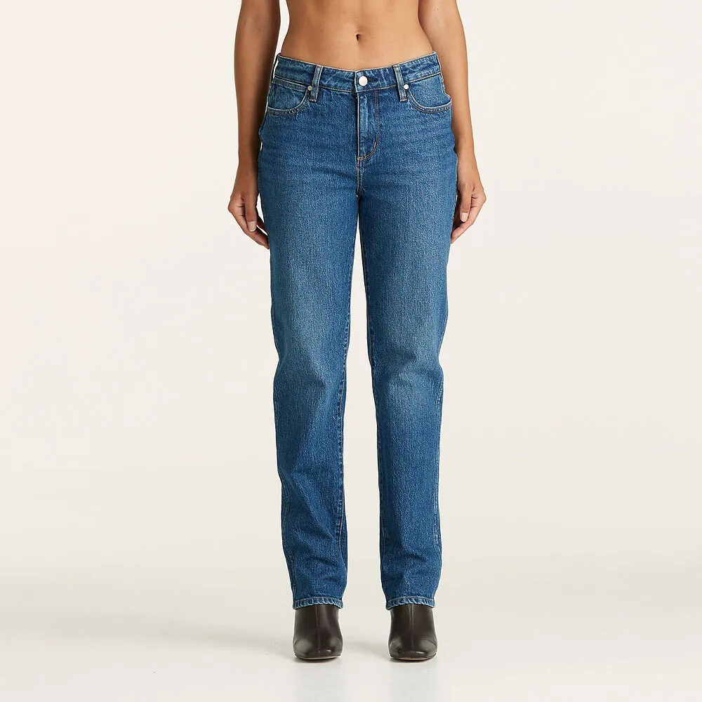 Mid Tori Slim Straight Jean