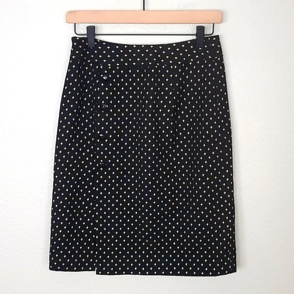 Milly of New York Wool Pencil Skirt
