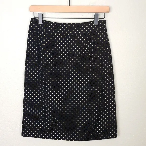 Milly of New York Wool Pencil Skirt