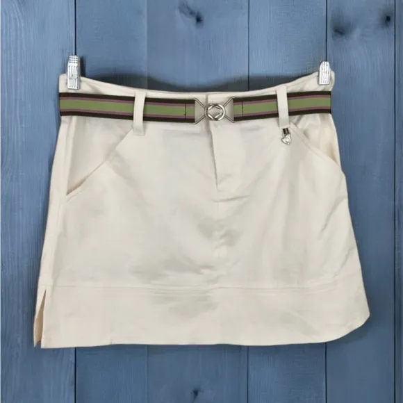 Mini Skirt with Belt