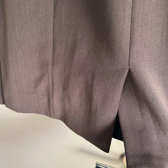 M.M. LaFleur Lined Brown Pencil Skirt - Size 8