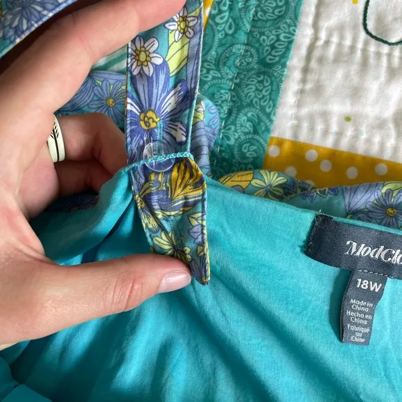 ModCloth Beckoning The Berkshires Fit and Flare Dress Size 16W
