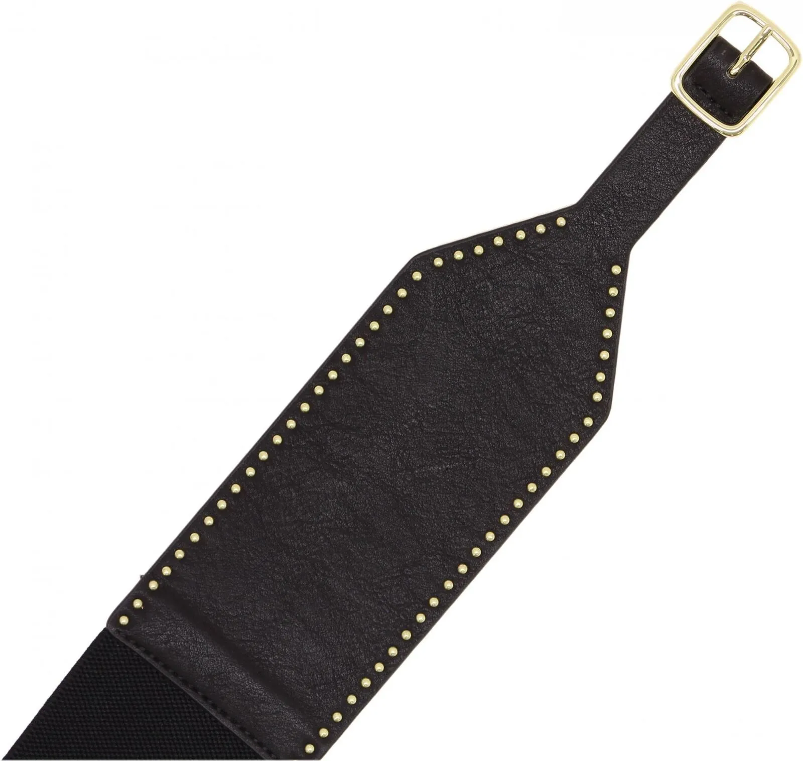 Mossimo Women's Wide Stretch Belt with Gold Studs