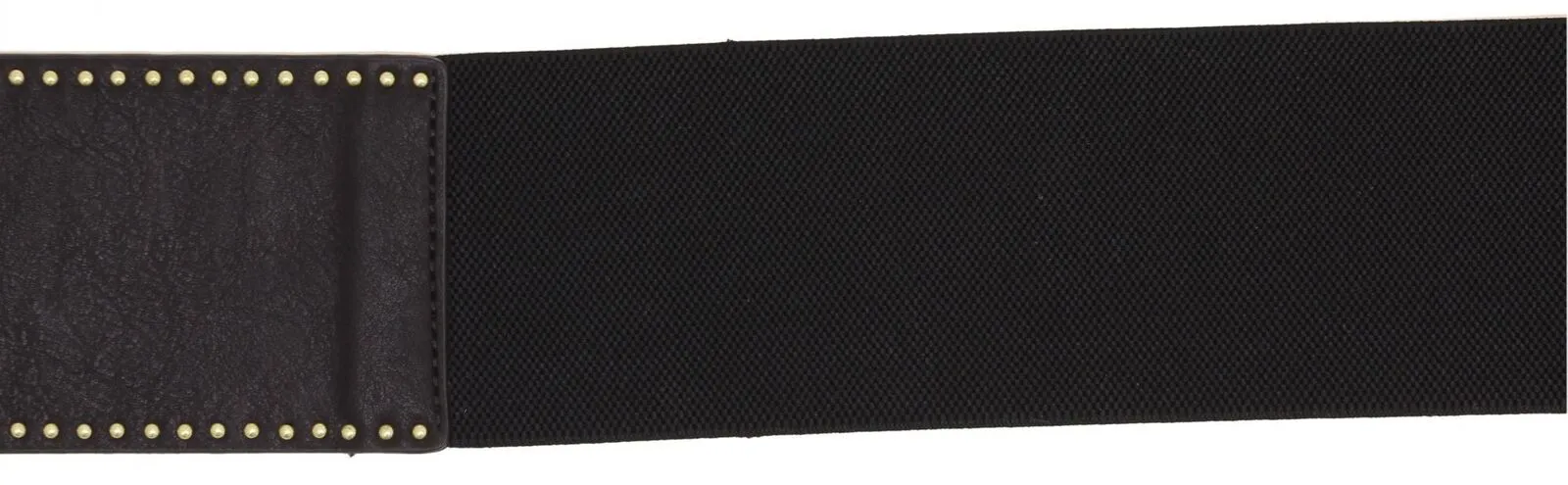 Mossimo Women's Wide Stretch Belt with Gold Studs