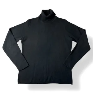 Neiman Marcus cashmere black turtleneck sweater