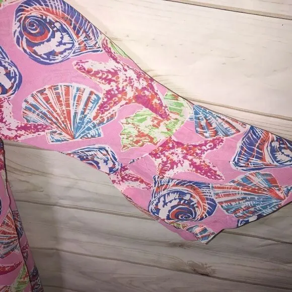 NEW! Tracy Negoshian Alice Shift Dress Sea Star L