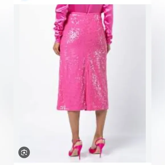 NWT Antonio MelaniIman Sequin Pencil Midi Skirt