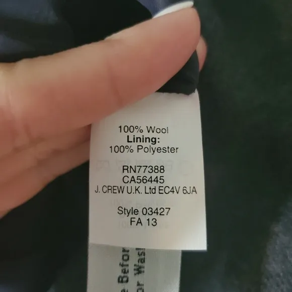 NWT J Crew wool pencil skirt 8