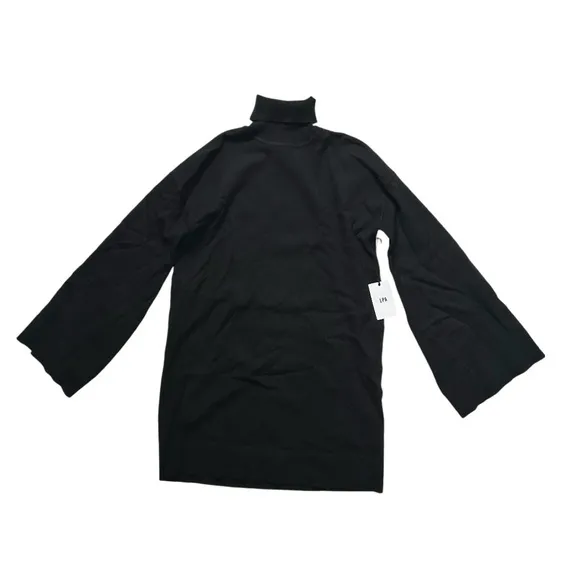NWT! LPA Turtleneck Sweater with Flared Sleeves in Black Sz L