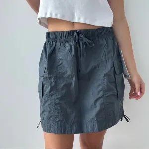 NWT Lululemon Nylon Cargo Mini Skirt