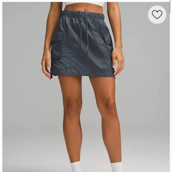 NWT Lululemon Nylon Cargo Mini Skirt