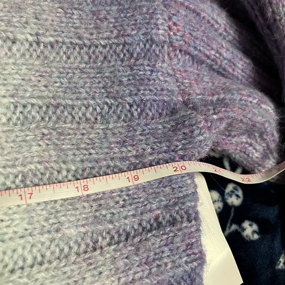 NWT! Olivia Sky Tie Die Oversized Turtleneck Sweater 20-26”
