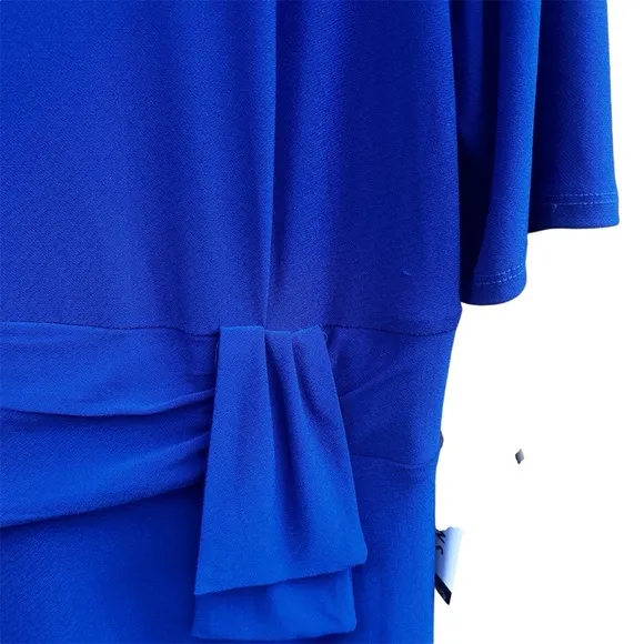 NWT Perceptions New York Cobalt Blue Dress size: XL