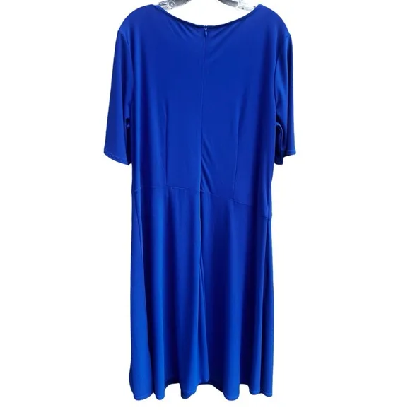 NWT Perceptions New York Cobalt Blue Dress size: XL