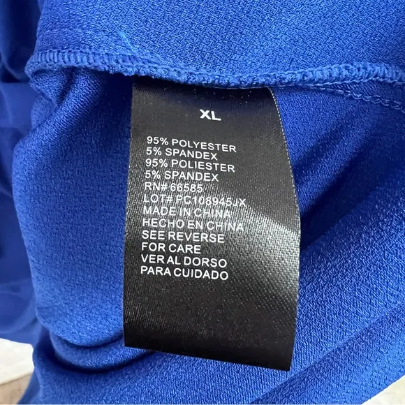 NWT Perceptions New York Cobalt Blue Dress size: XL