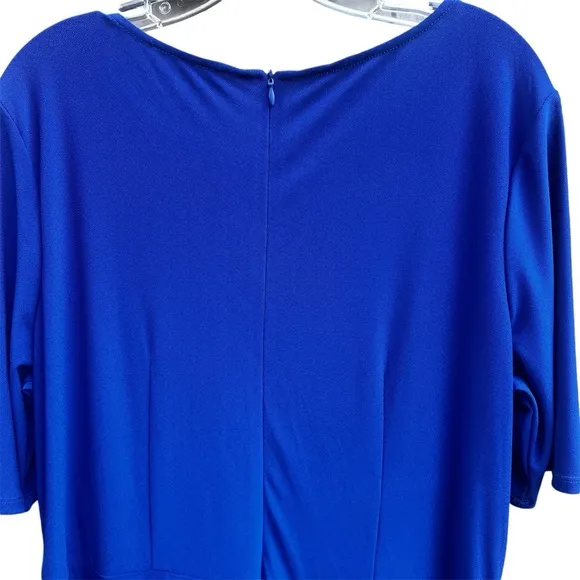 NWT Perceptions New York Cobalt Blue Dress size: XL