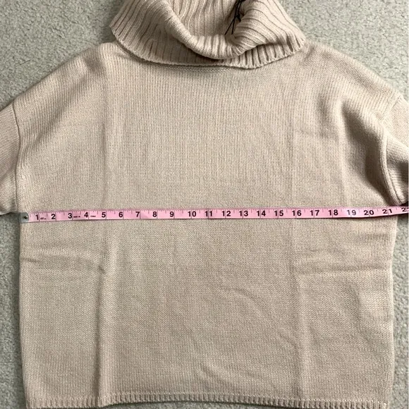 NWT Stitches &amp; Stripes Revolve Women Turtleneck Sweater Size Medium