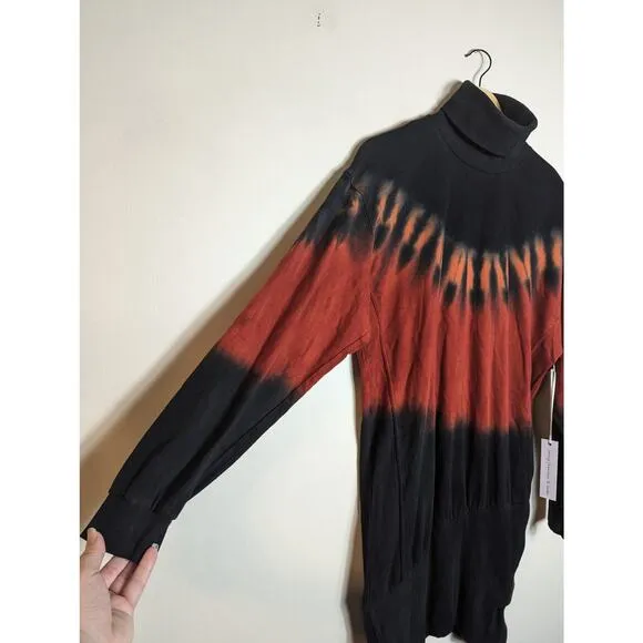 NWT Young Fabulous &amp; Broke Tie Dye Turtleneck Sweater Dress