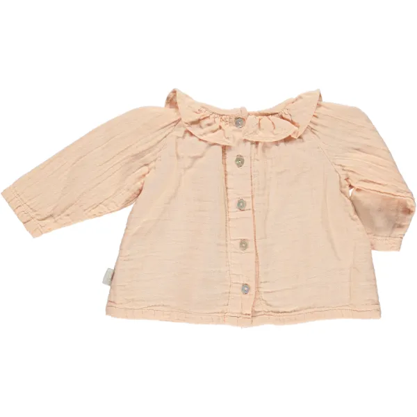 Organic Cotton Blouse, Appleblossom