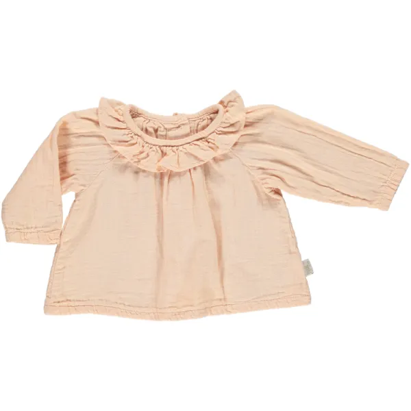 Organic Cotton Blouse, Appleblossom