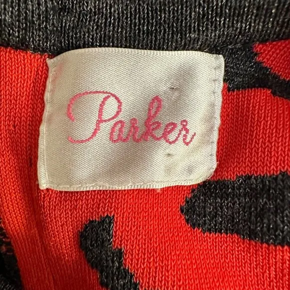 Parker Clarence Fit and Flare Sweater Dress