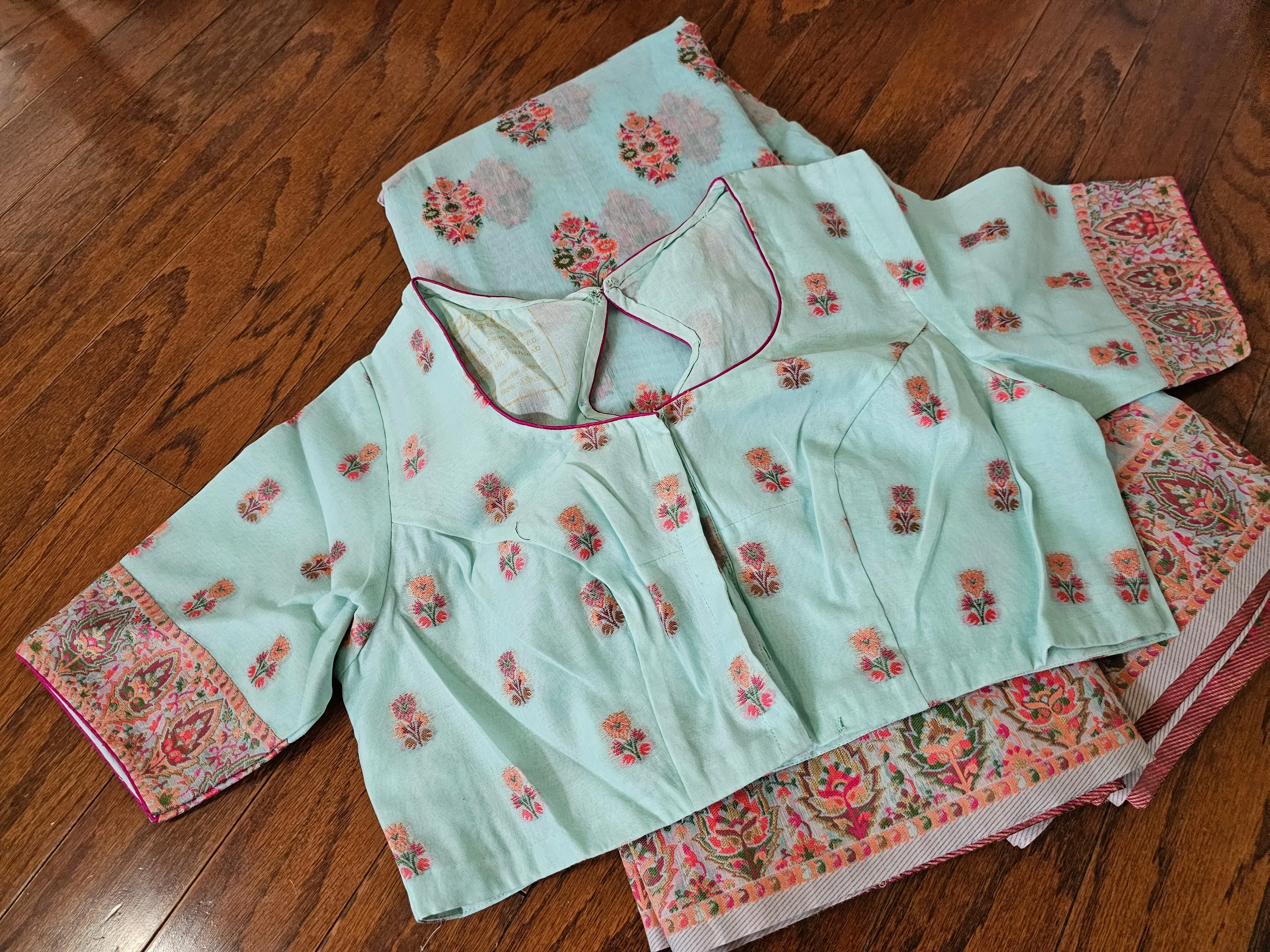 Pashmina Chanderi Saree