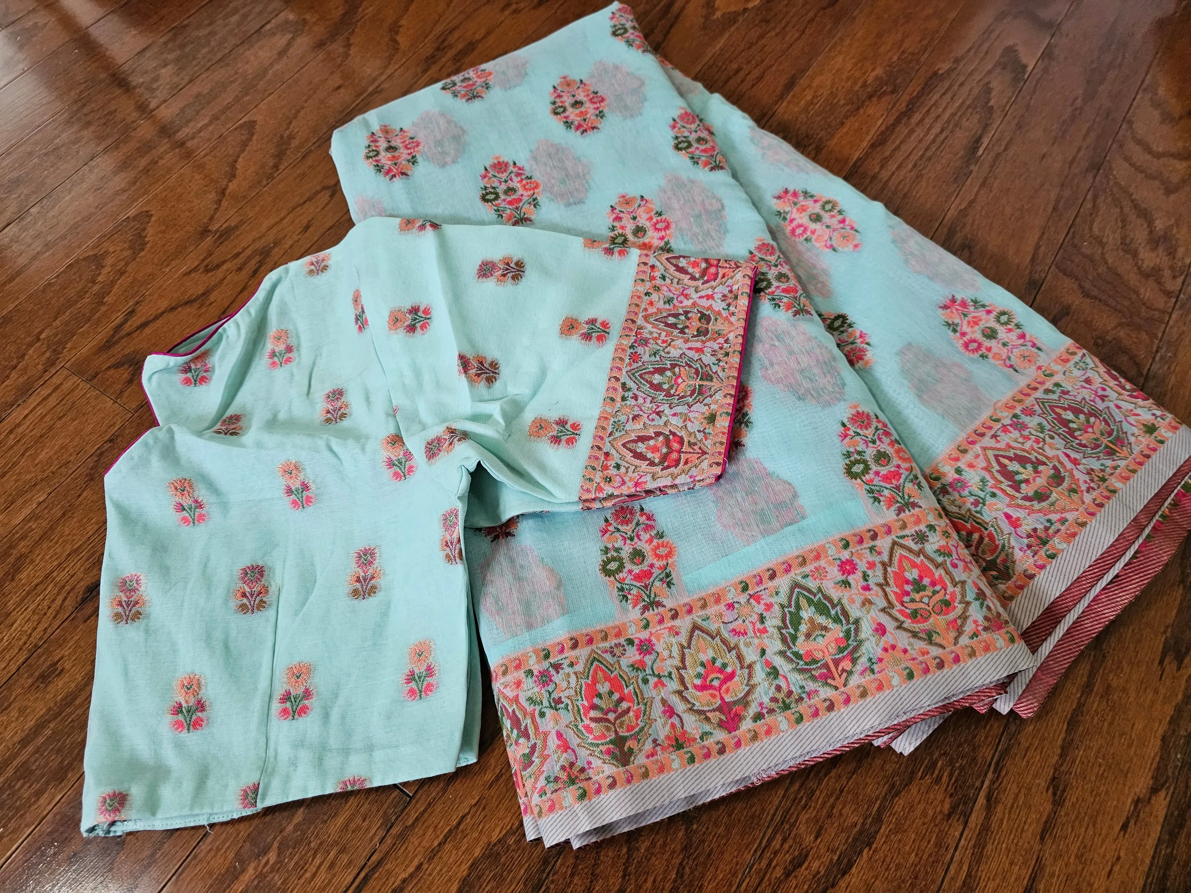 Pashmina Chanderi Saree