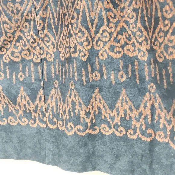 Peruvian Connection Batik Shift Dress Size 10