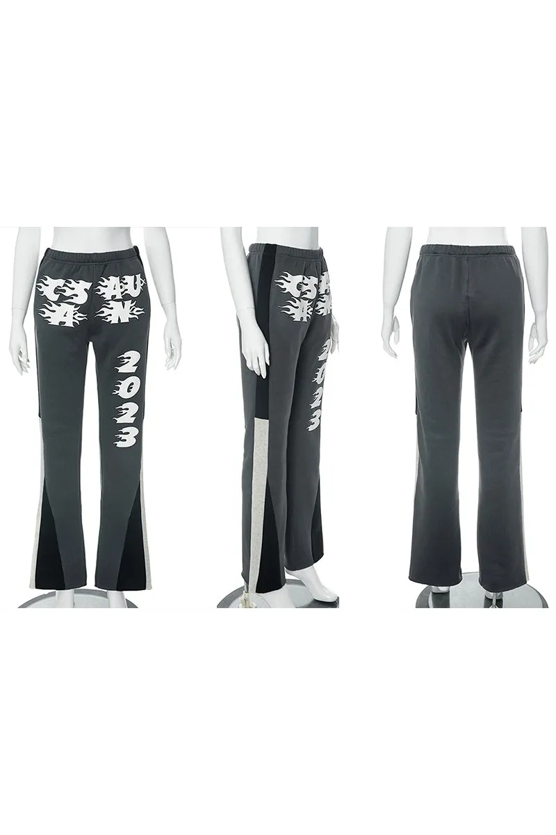 PI0171 Fleece Graphic Sweatpants