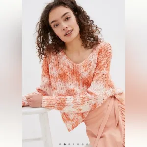 Pilcro Christian V-Neck Sweater 100%Cotton