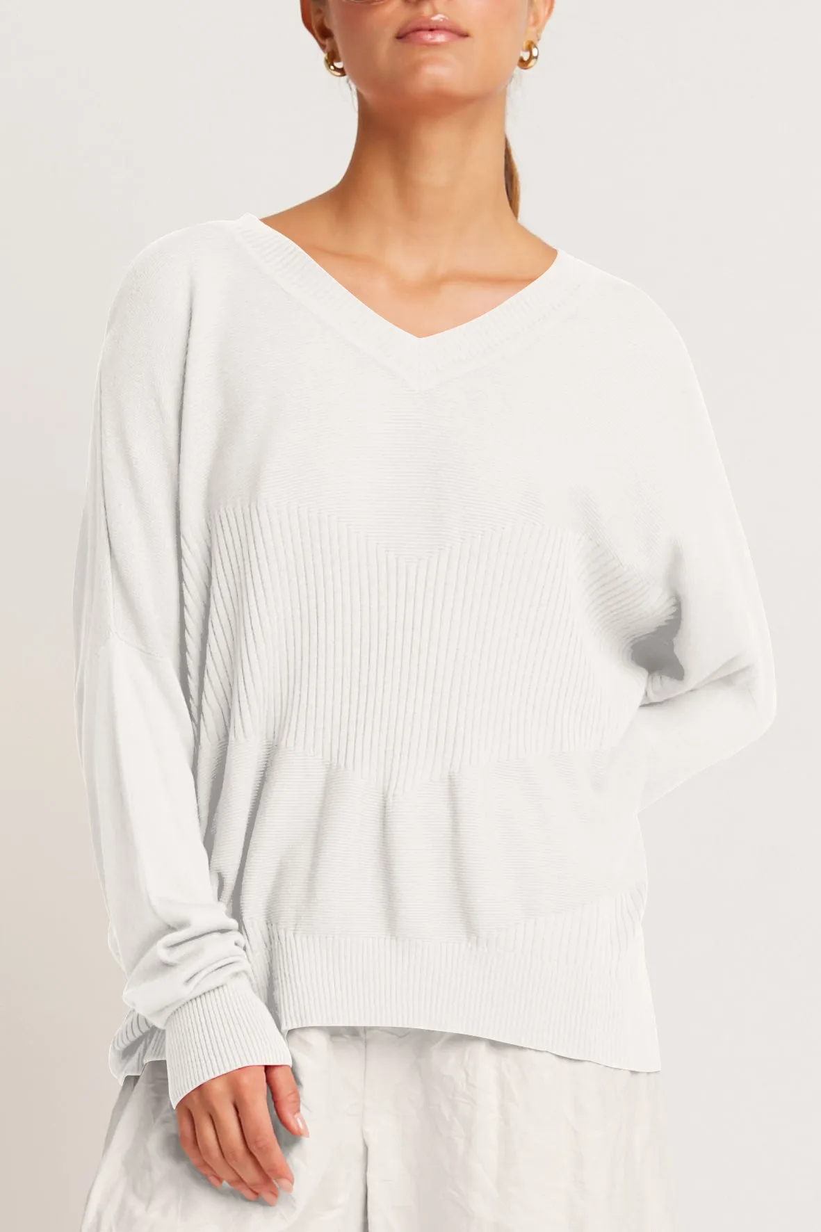 Pima Cotton Summer Love V Neck Sweater