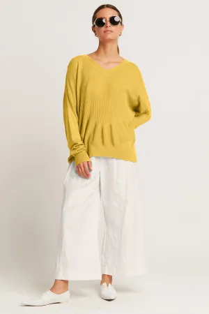 Pima Cotton Summer Love V Neck Sweater