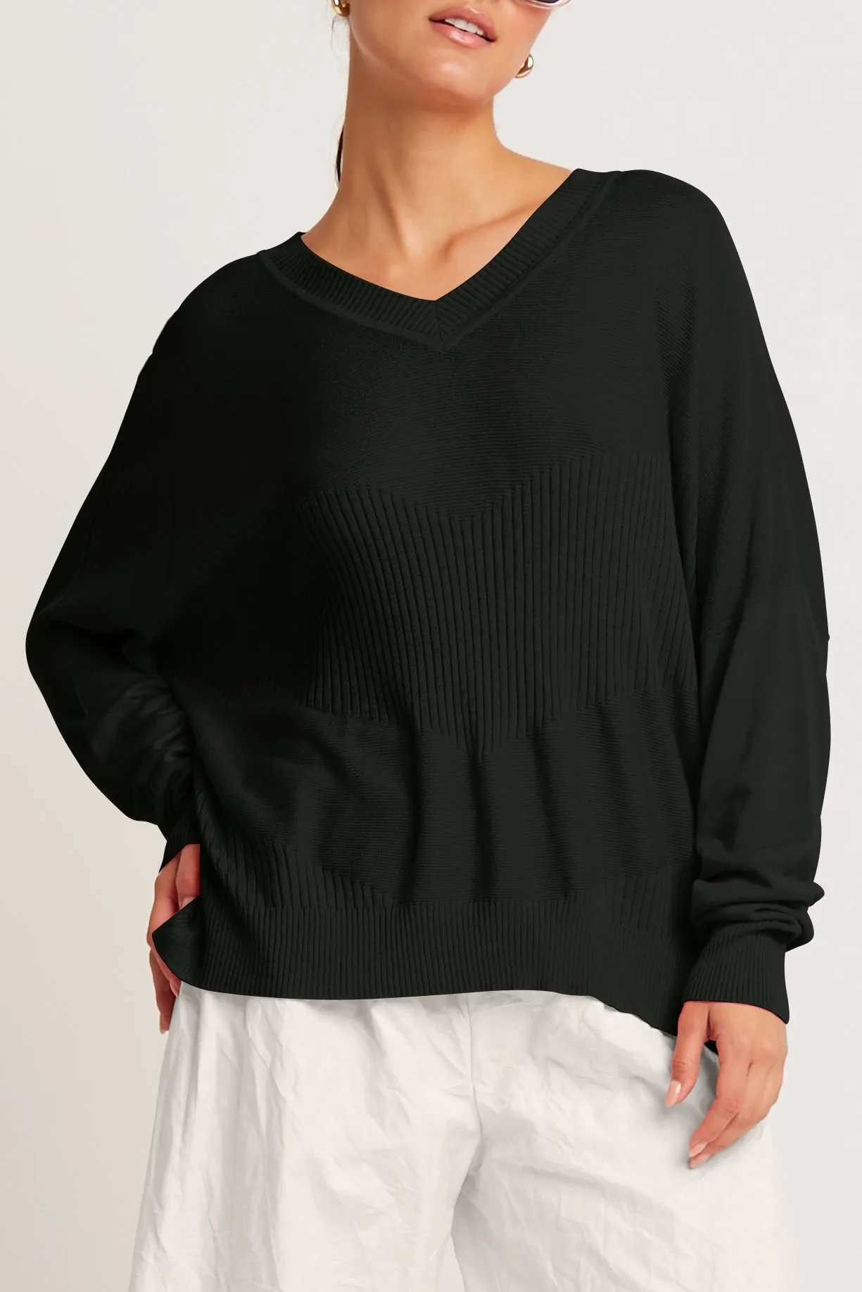 Pima Cotton Summer Love V Neck Sweater