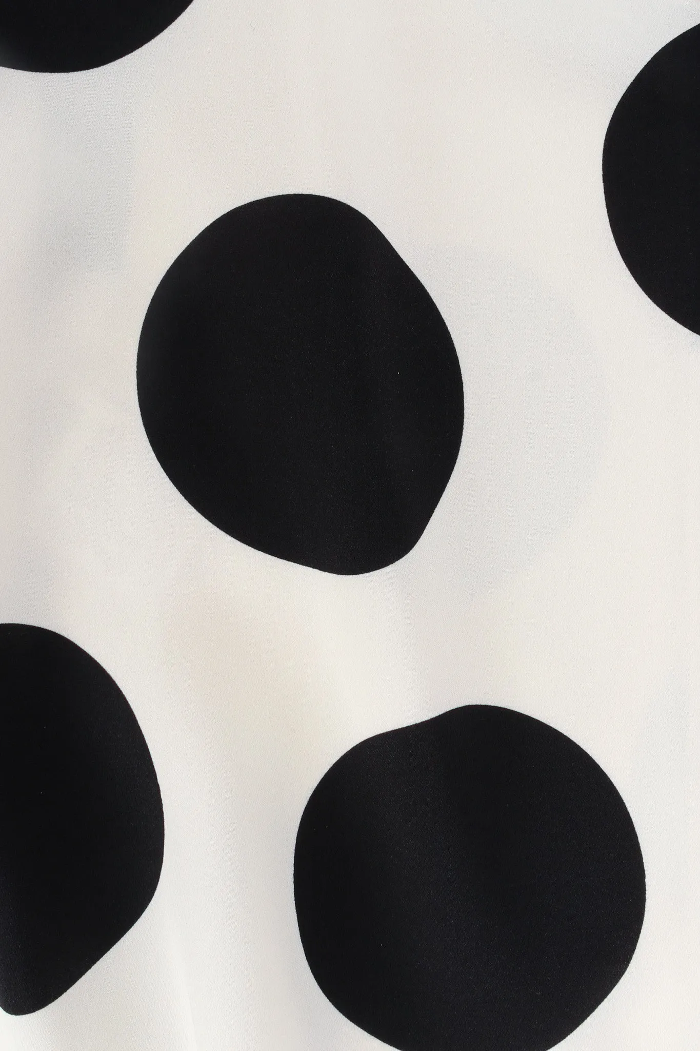 Polka Dot Silk Shift Dress