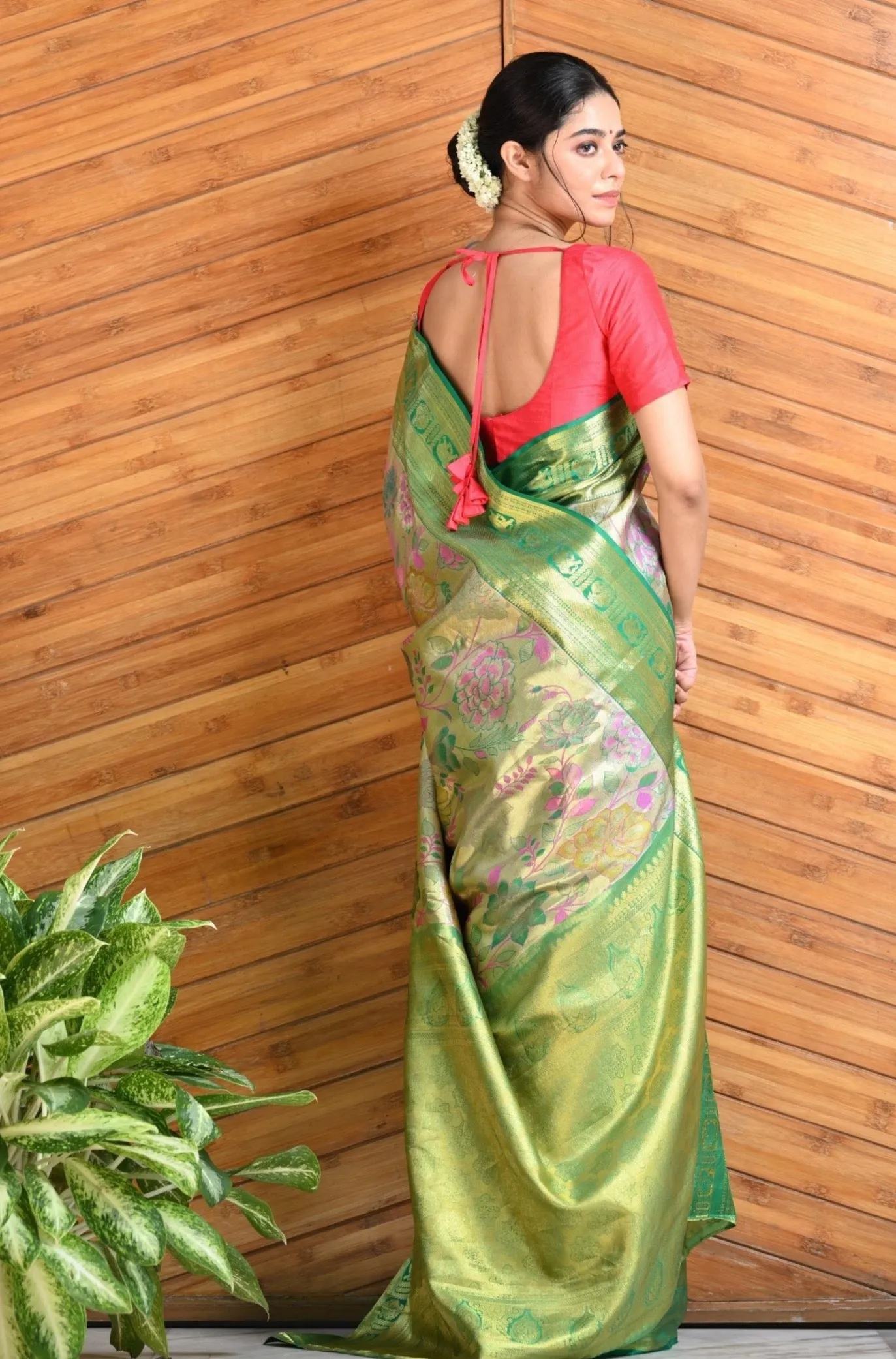 Pragnaparamita Kanjiveram Silk Saree
