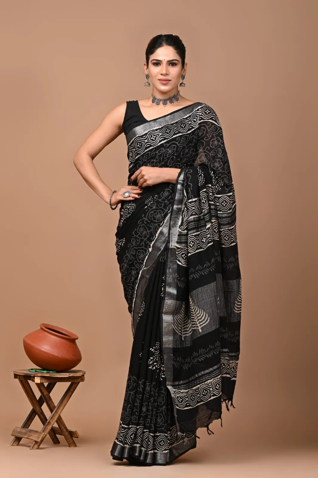Pre-order for Linen Saree