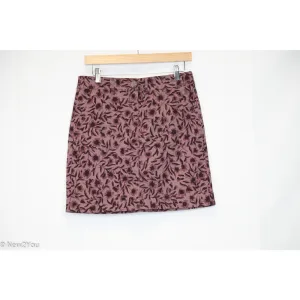 Purple Jean Skirt (Ann Taylor)