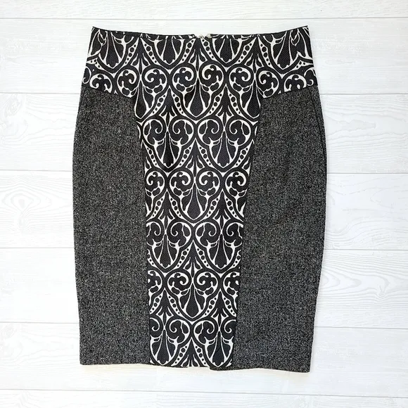 Rachel Roy Mixed Media Skirt