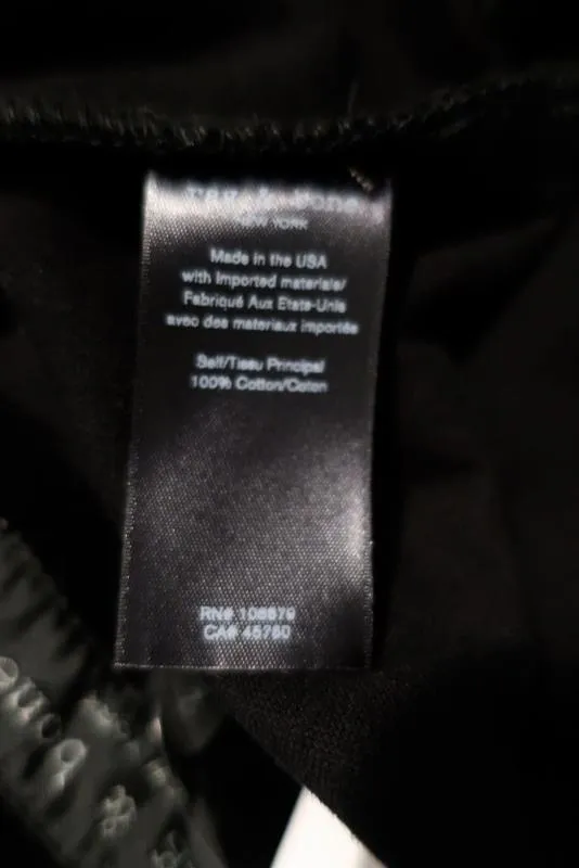 Rag & Bone Mini Skirt Racer Black Velvet Size 2 NEW