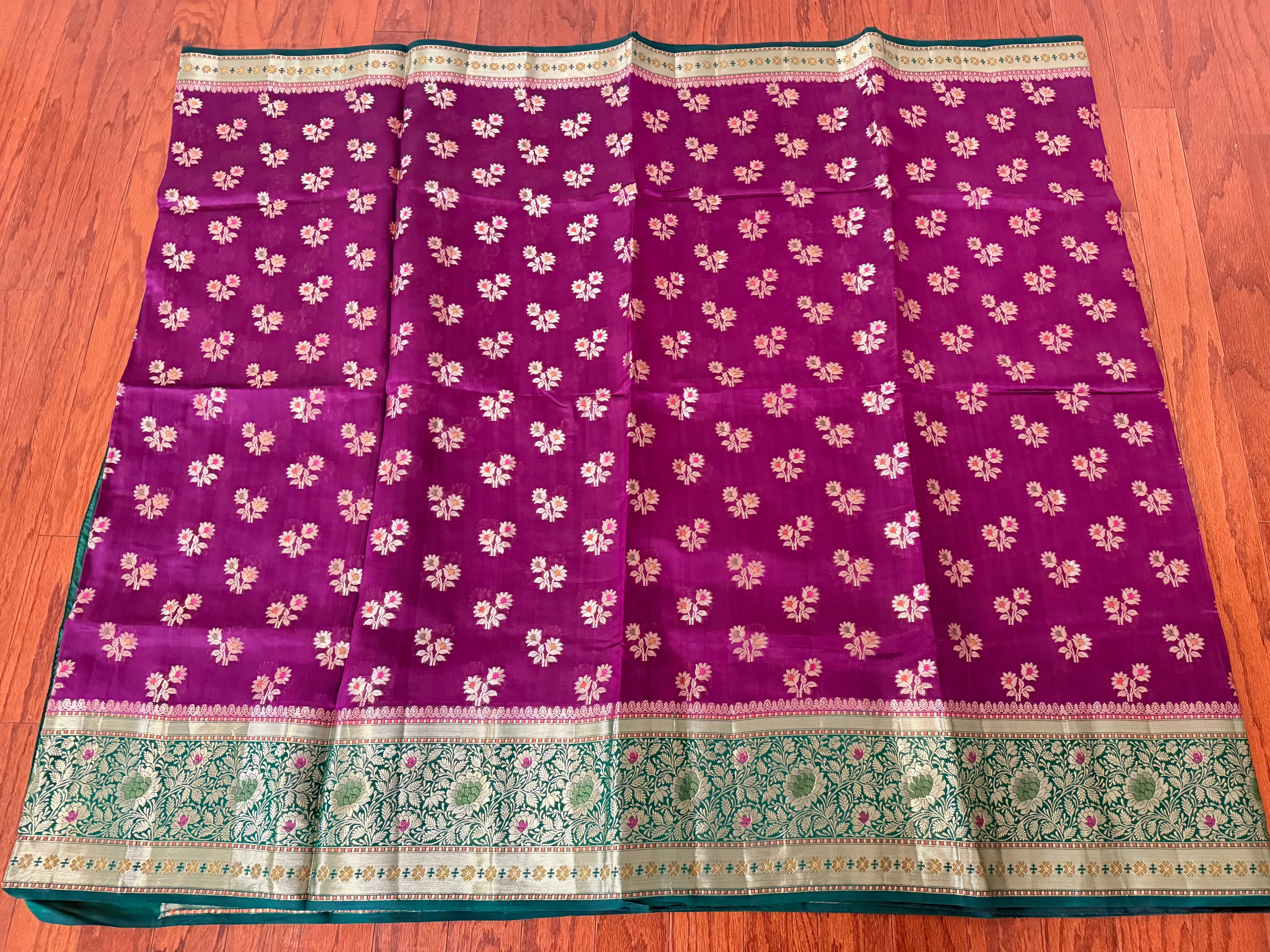 Raw Mango Pattu Silk Saree