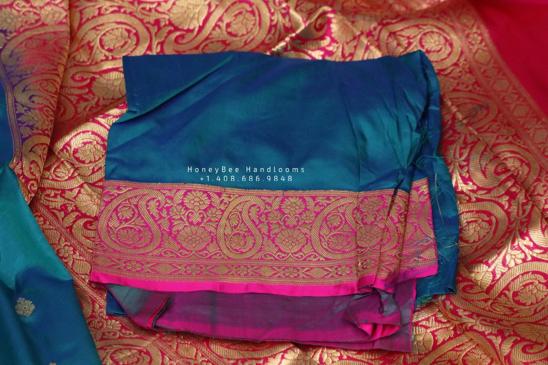 Raw mango saree inspired,Lyte weight Sarees online,South Indian Sarees,Pure Banaras Sarees,Saree Stitched Blouse,saree,Banaras silk- NIHIRA