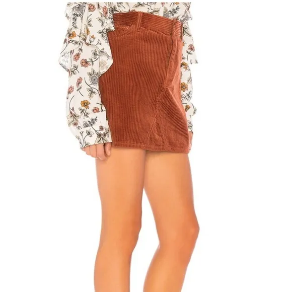 revolve sanctuary ⋆ corduroy mini skirt