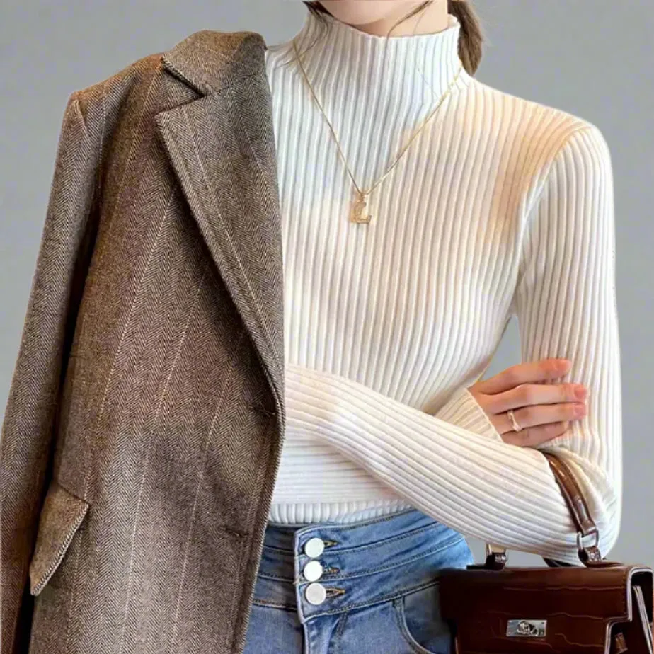 Ribbed Turtleneck