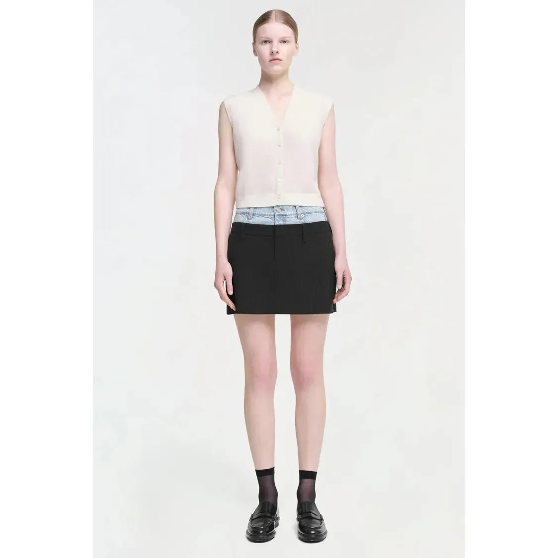 RILEE COMBO MINI SKIRT