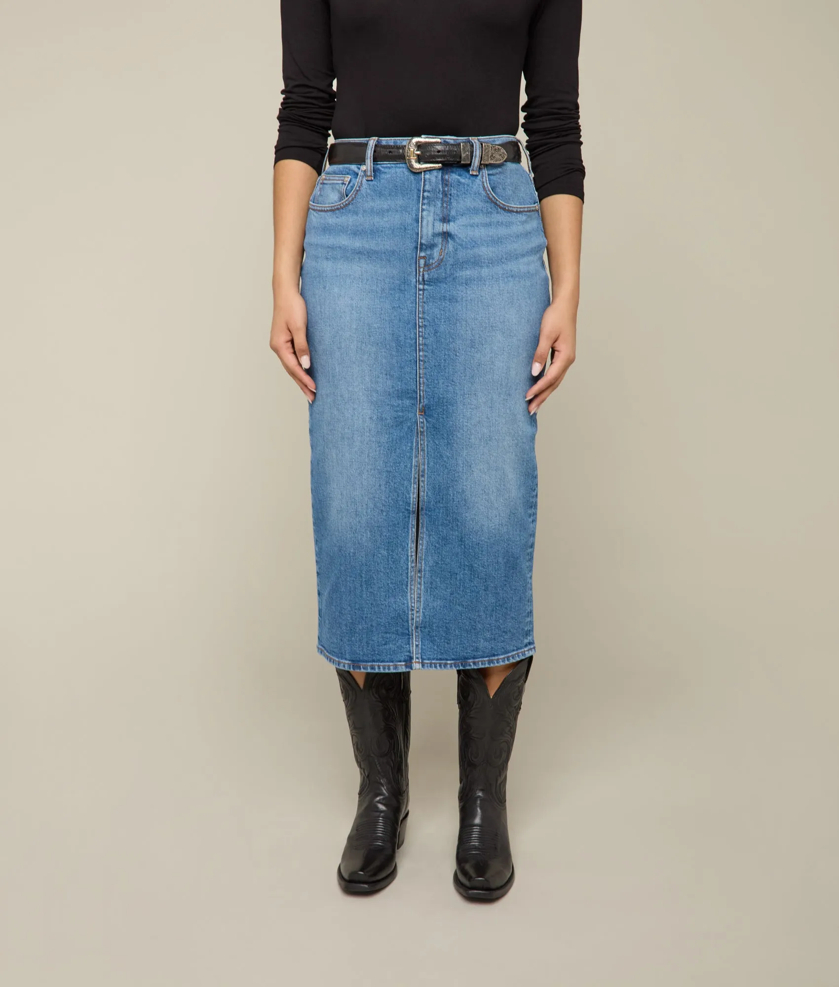 Rose Pencil Skirt :: Wildflower