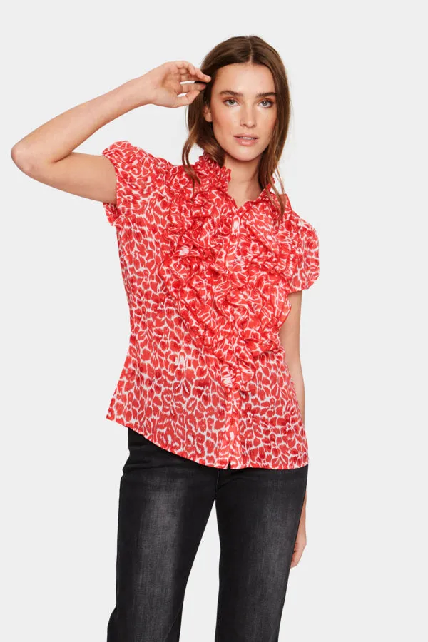 Saint Tropez LiljaSZ SS Shirt in  Hibiscus Refresh