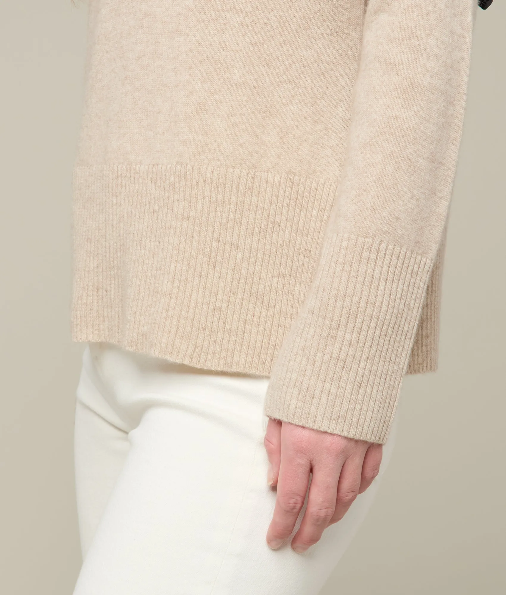 Samantha Turtleneck Sweater :: Cream