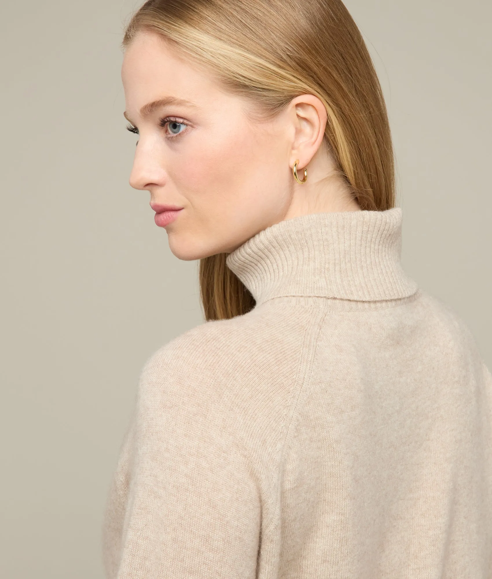Samantha Turtleneck Sweater :: Cream